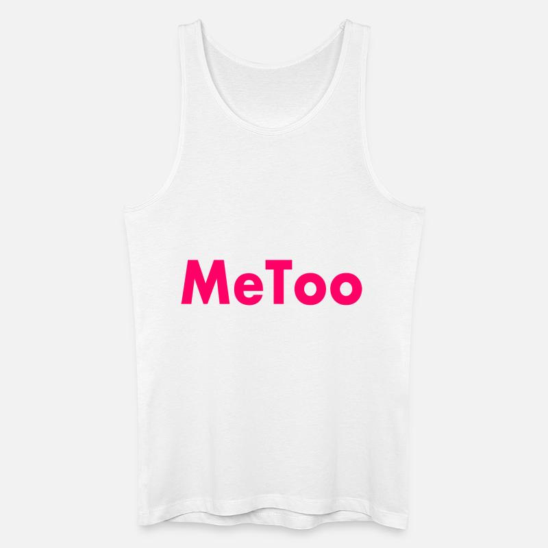 Metoo - Männer Bio Tank Top - Weiß