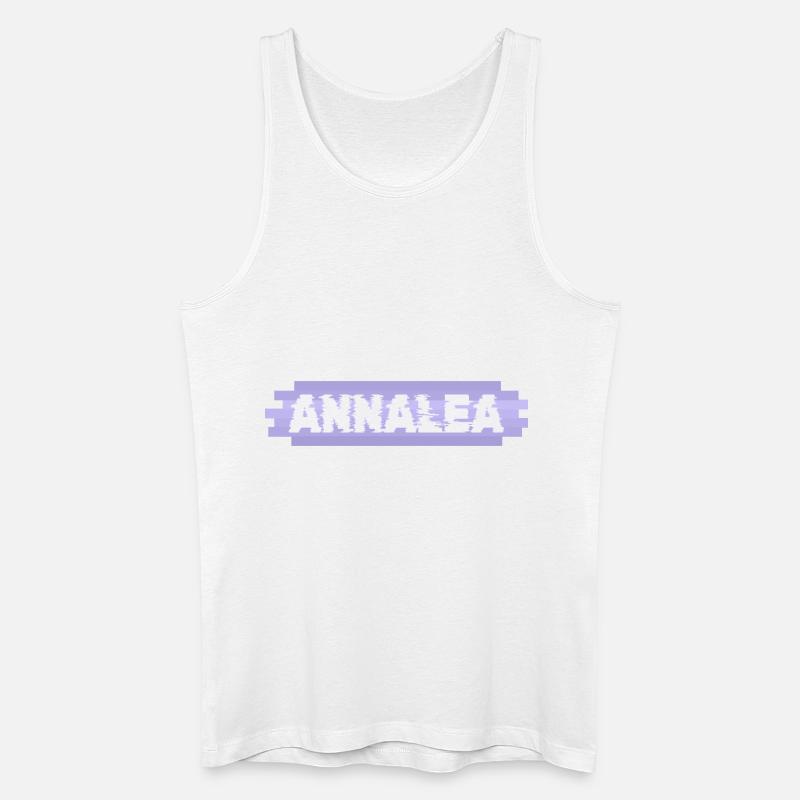 Annalea - Männer Bio Tank Top - Weiß