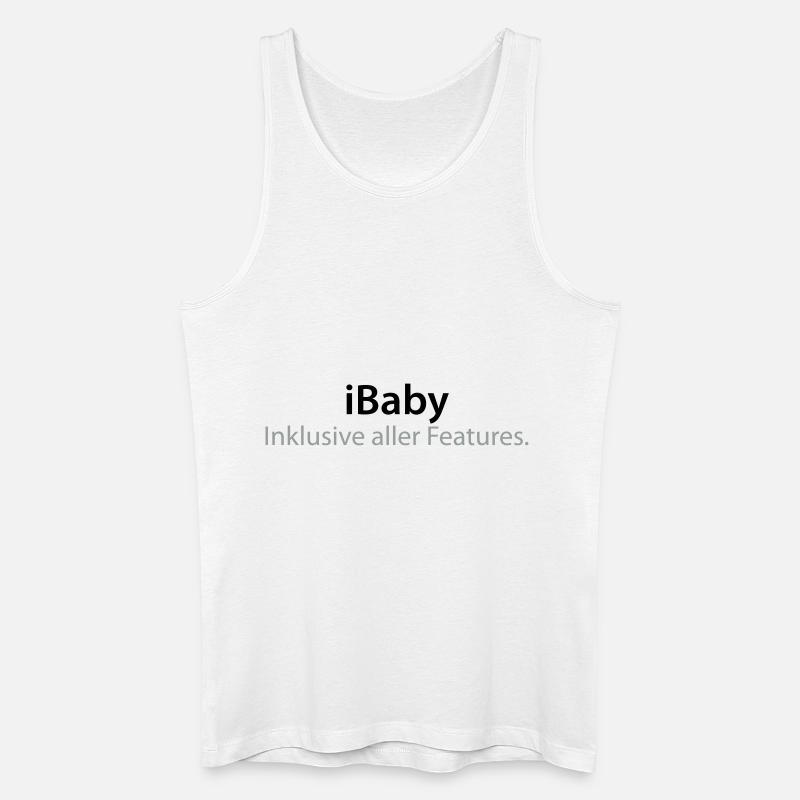 iBaby - Männer Bio Tank Top - Weiß