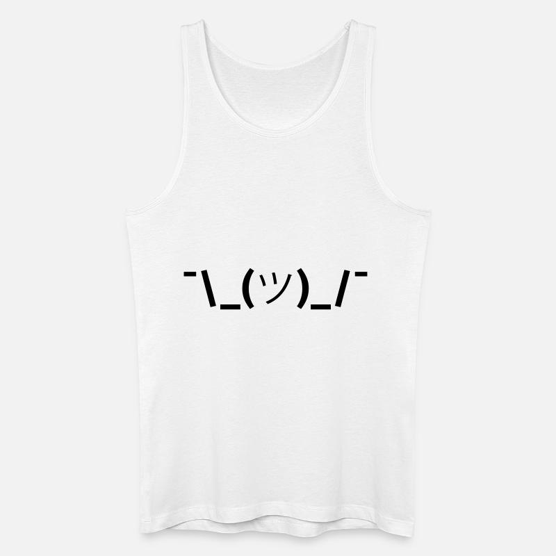 Shruggie - Männer Bio Tank Top - Weiß