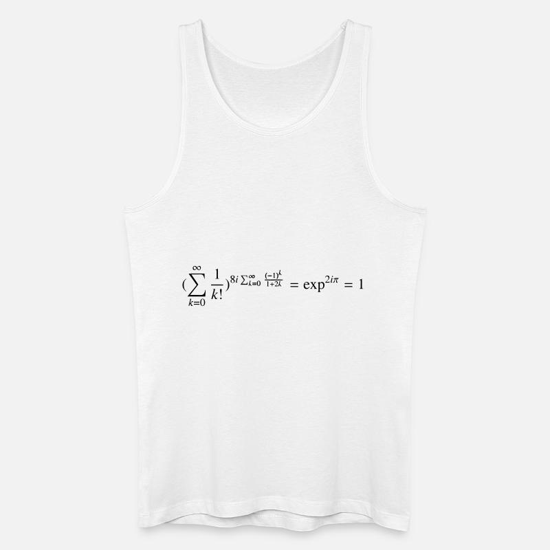 Keep it Simple - Men’s Organic Tank Top - white
