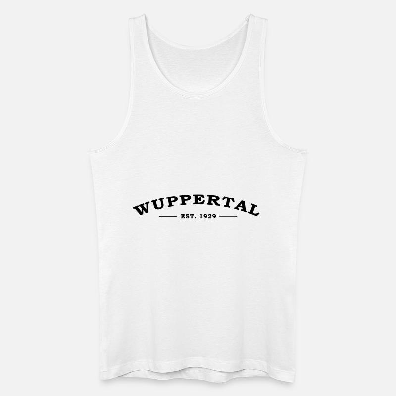 wuppertal_1929 - Männer Bio Tank Top - Weiß