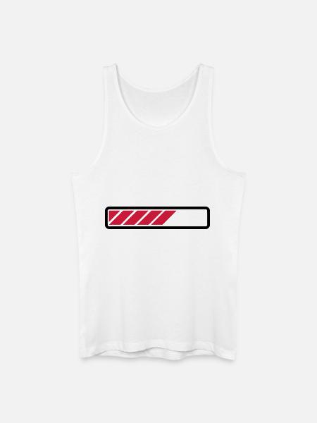 Loading bar - Men’s Organic Tank Top - white