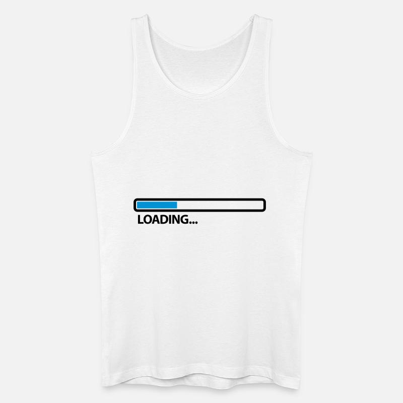 loading_2c - Männer Bio Tank Top - Weiß