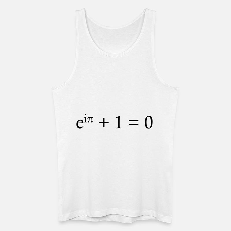 euler - Männer Bio Tank Top - Weiß