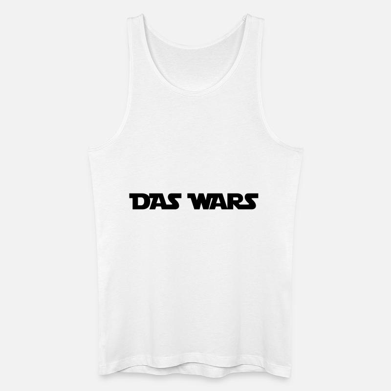 das_wars - Männer Bio Tank Top - Weiß