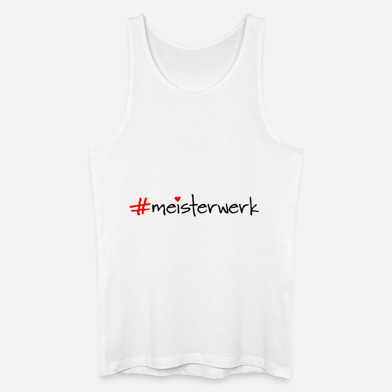 Masterpiece - Men’s Organic Tank Top - white
