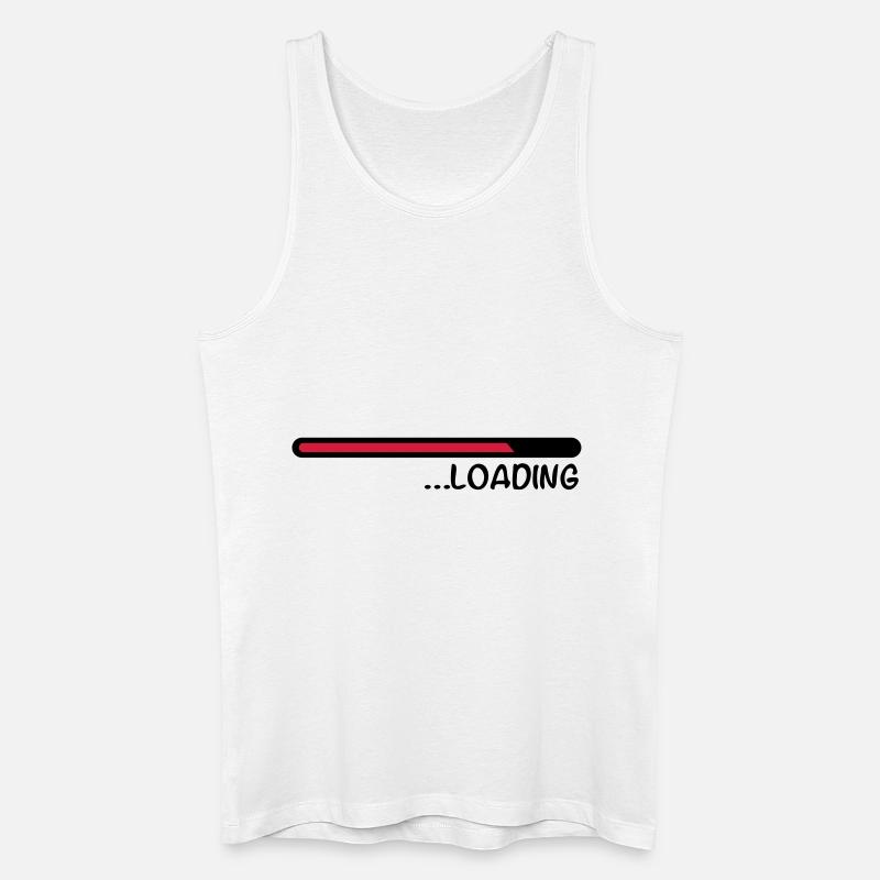 loading_cc2 - Männer Bio Tank Top - Weiß