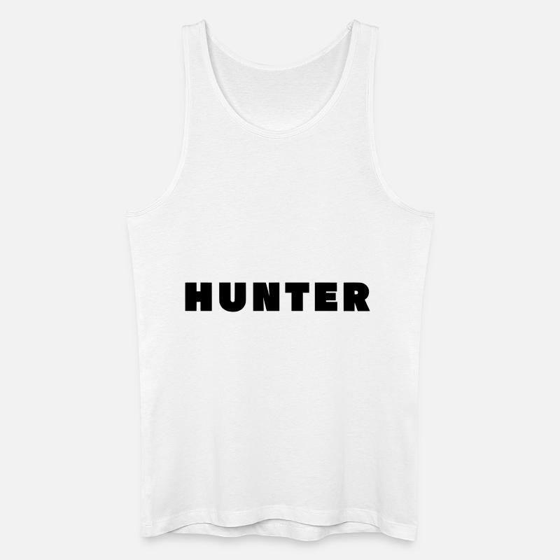 JÄGER - Männer Bio Tank Top - Weiß