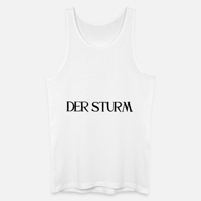 Der Sturm - Männer Bio Tank Top - Weiß