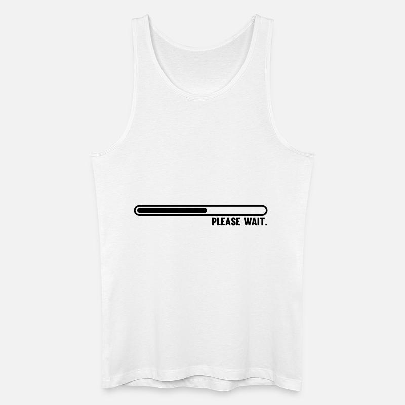 _loading_f1 - Men’s Organic Tank Top - white