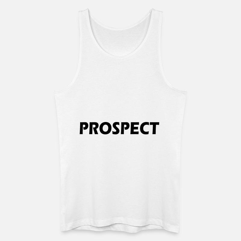 Prospect - Männer Bio Tank Top - Weiß