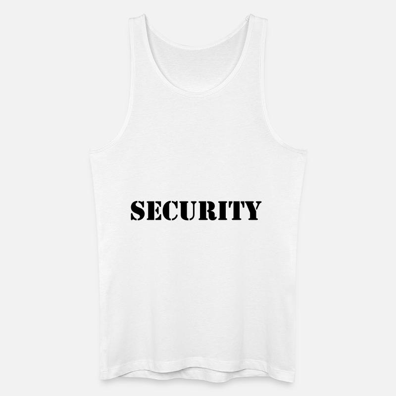Security - Débardeur bio Homme - blanc