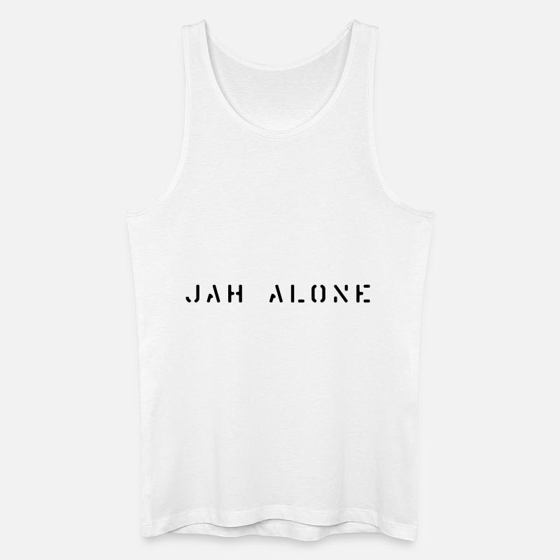 jahalone - Männer Bio Tank Top - Weiß