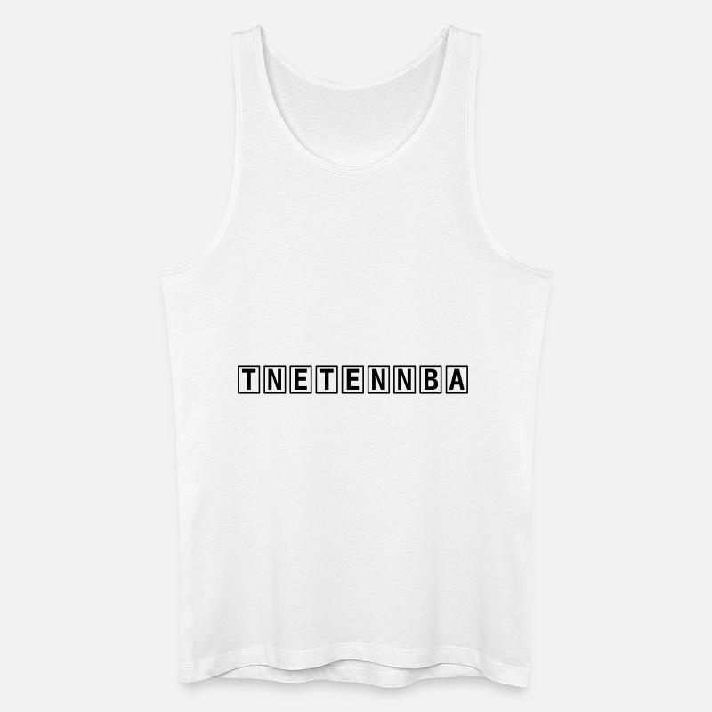 TNETENNBA - Männer Bio Tank Top - Weiß