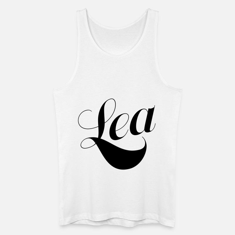 Lea - Männer Bio Tank Top - Weiß