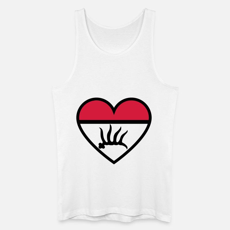 gp - Männer Bio Tank Top - Weiß
