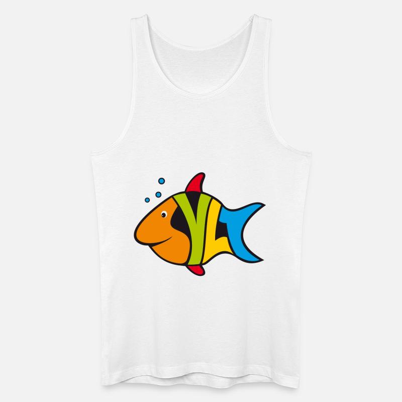 Sylt 3 - Männer Bio Tank Top - Weiß