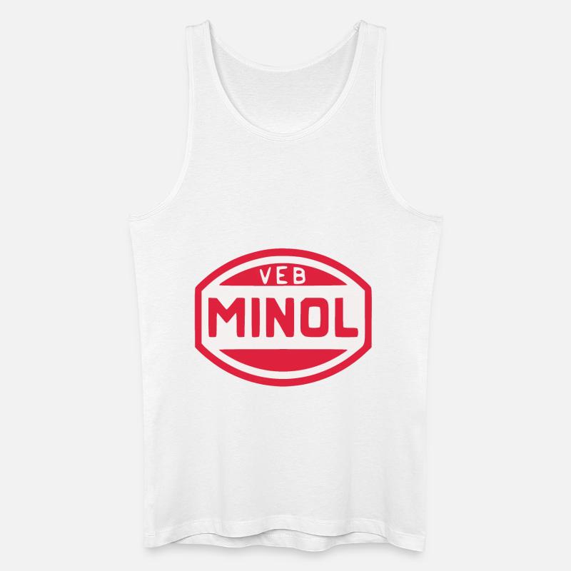 VEB Minol - Männer Bio Tank Top - Weiß