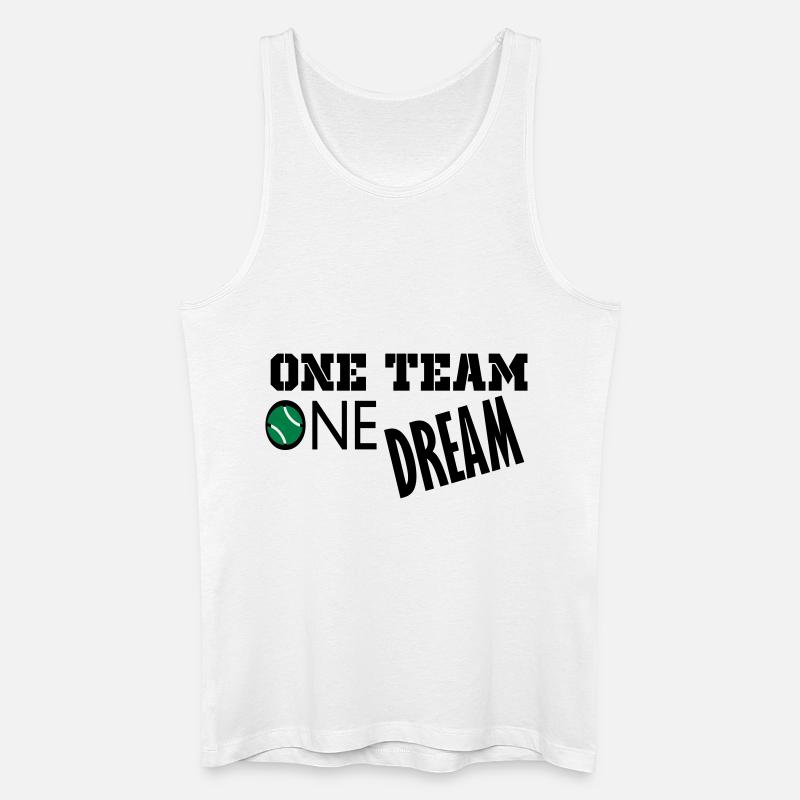 ein Traum - Männer Bio Tank Top - Weiß