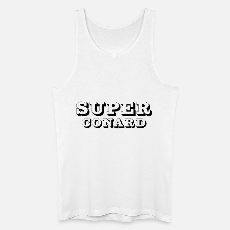 SUPER CONARD - Canotta ecologica da uomo - bianco