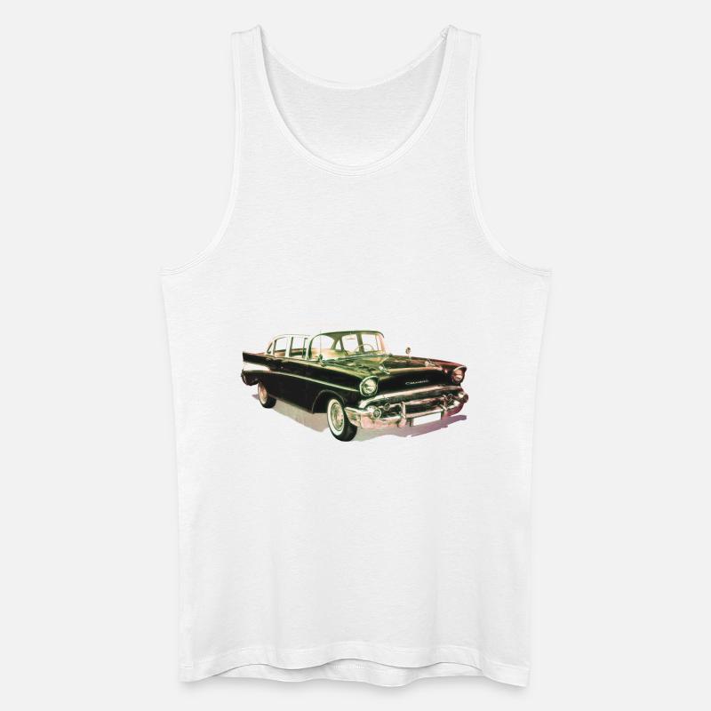 Oldtimer - Männer Bio Tank Top - Weiß