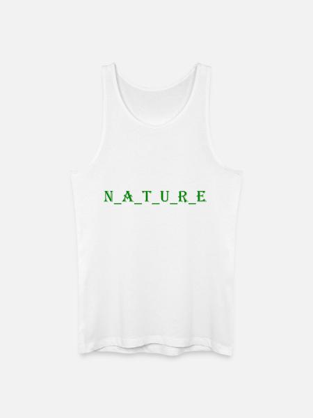 nature - Men’s Organic Tank Top - white