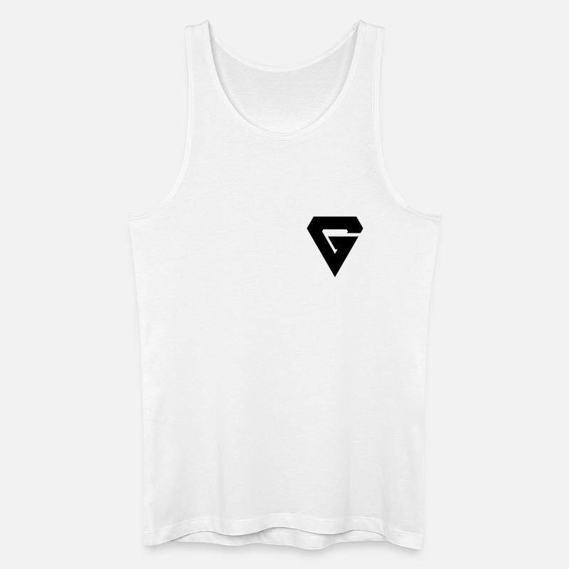 G - Männer Bio Tank Top - Weiß