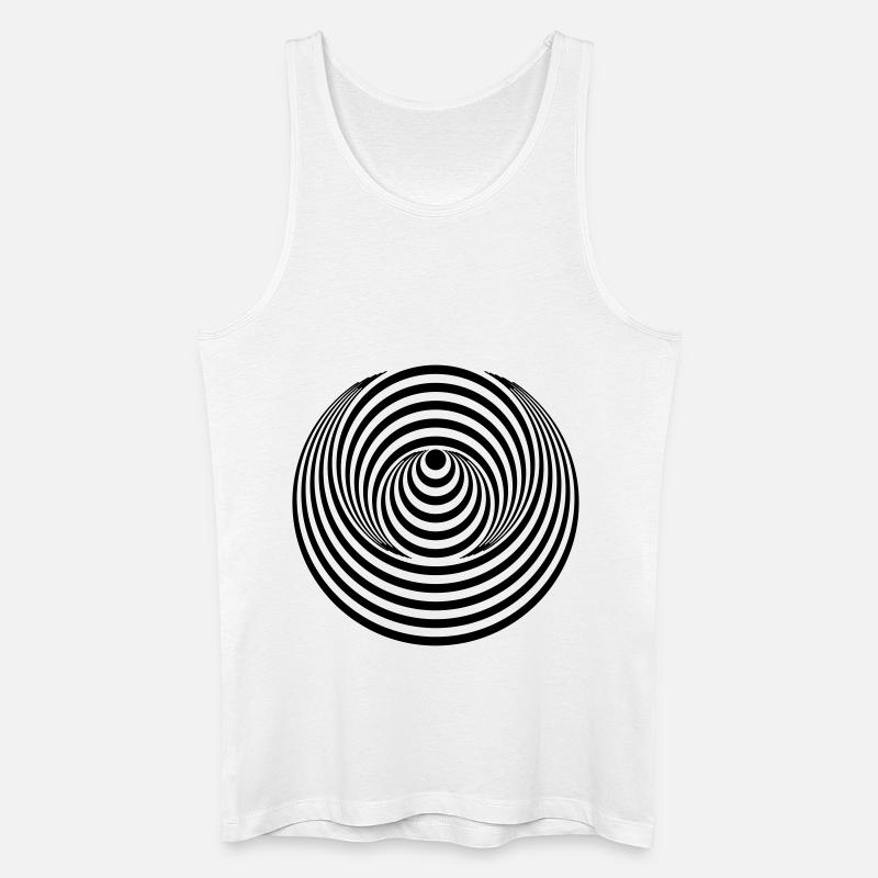 VERTIGO - Männer Bio Tank Top - Weiß