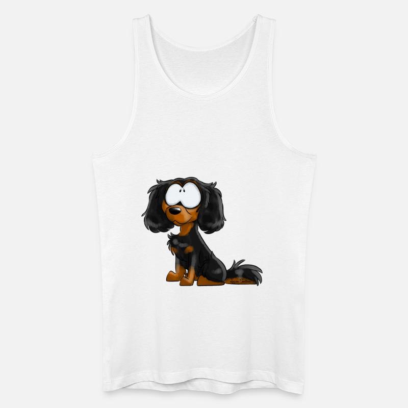 Ich bin CKC - Black Fire - Männer Bio Tank Top - Weiß