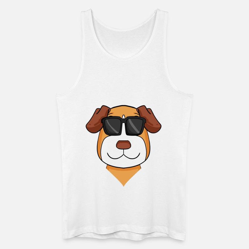 jack russell terrier Hund Hunderasse - Männer Bio Tank Top - Weiß