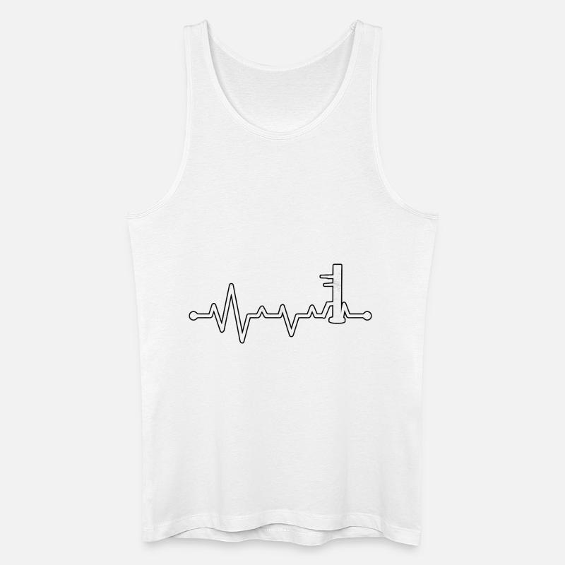 Kung Fu Wing Chun - Männer Bio Tank Top - Weiß