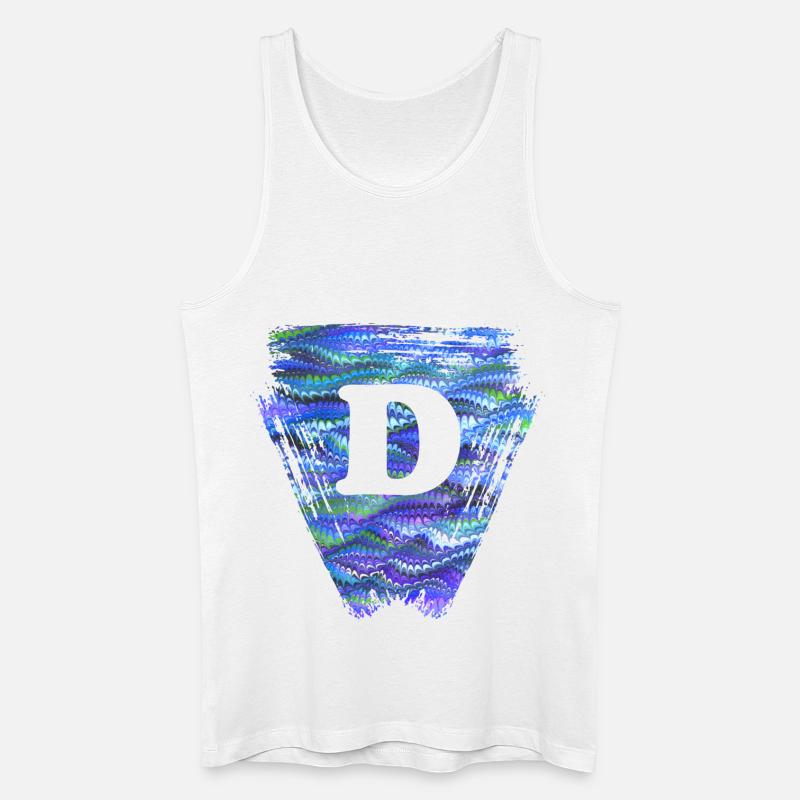 dreieck e 103 d - Männer Bio Tank Top - Weiß
