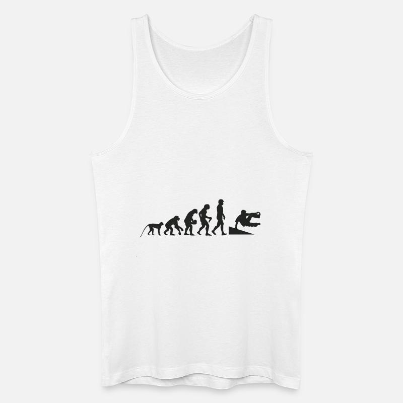 Inliner Evolution - Männer Bio Tank Top - Weiß