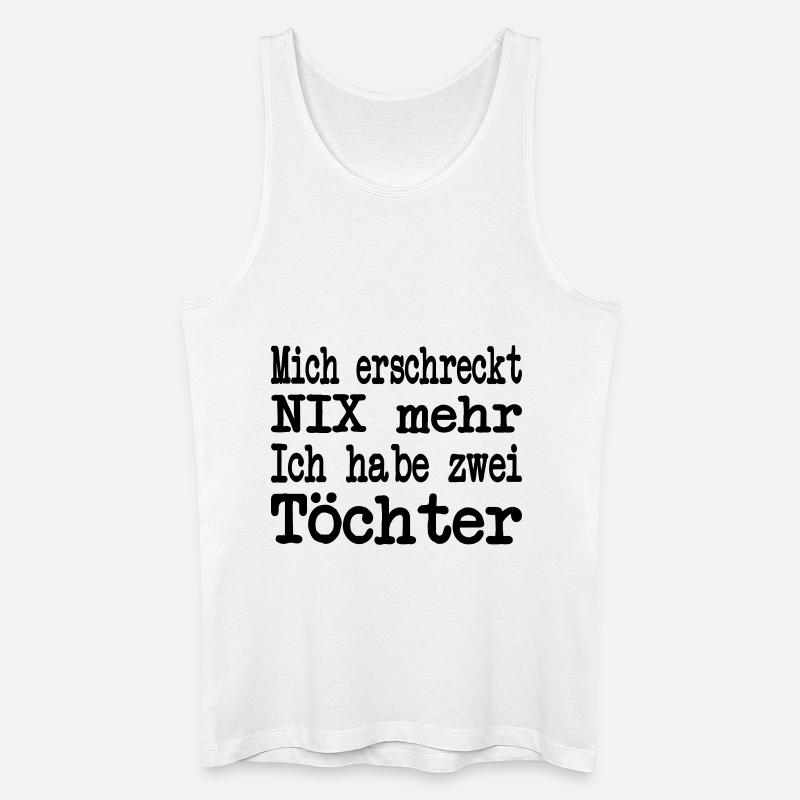 Töchter - Männer Bio Tank Top - Weiß