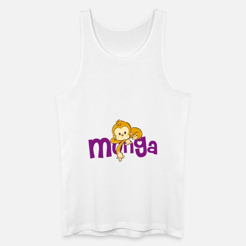 Munga - Männer Bio Tank Top - Weiß
