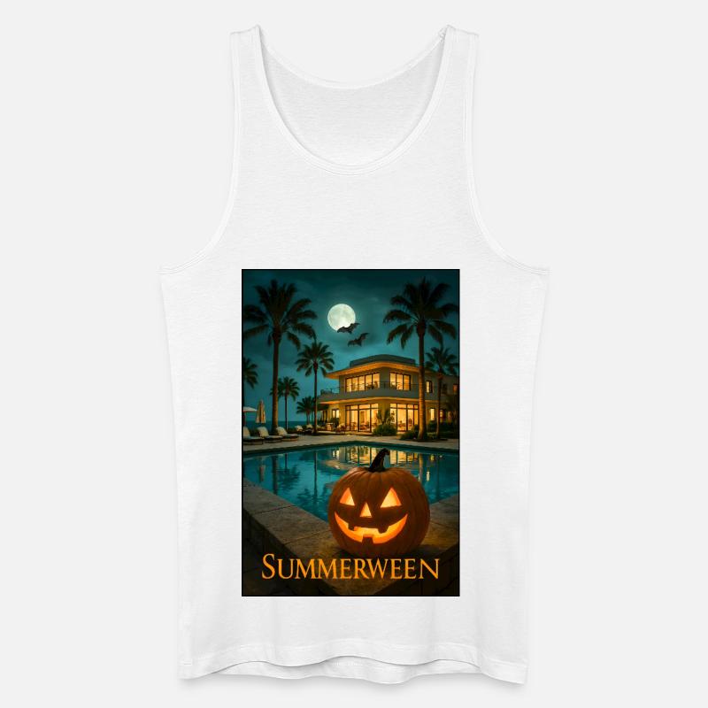 Sommerween - Männer Bio Tank Top - Weiß