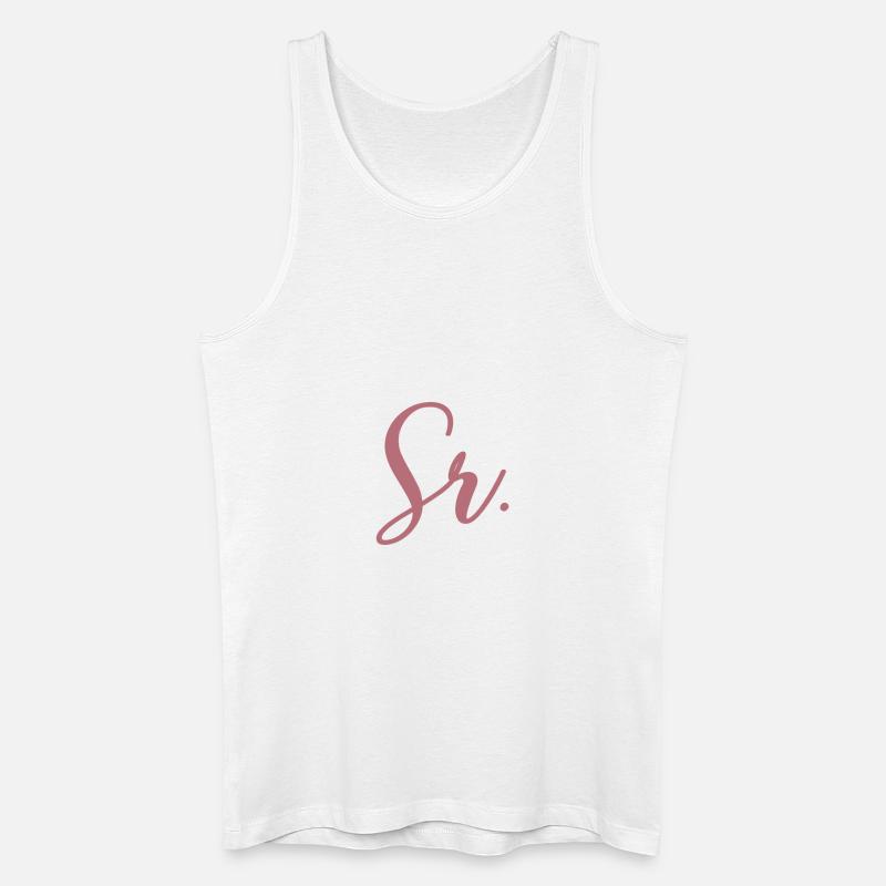 Sr. Verlobungsgeschenk Bräutigam wird Hochzeitsfeier - Männer Bio Tank Top - Weiß