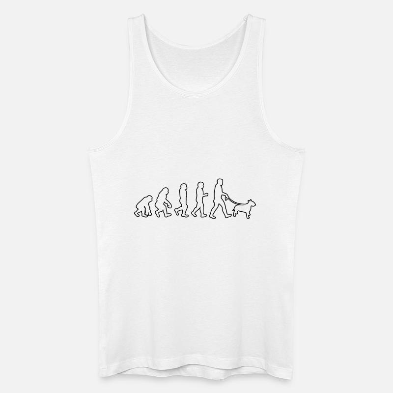 EVOLUTION Labrador - Men’s Organic Tank Top - white