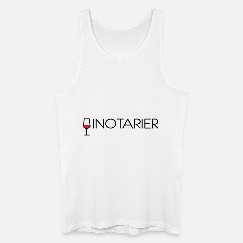 Vinotarier - Männer Bio Tank Top - Weiß