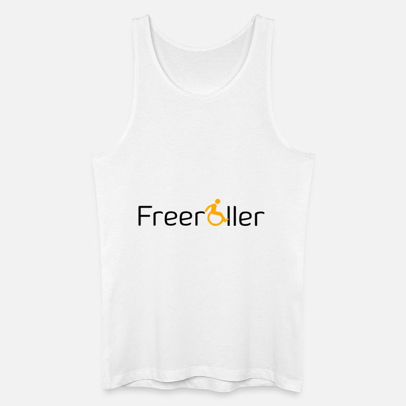 Freeroller - Männer Bio Tank Top - Weiß