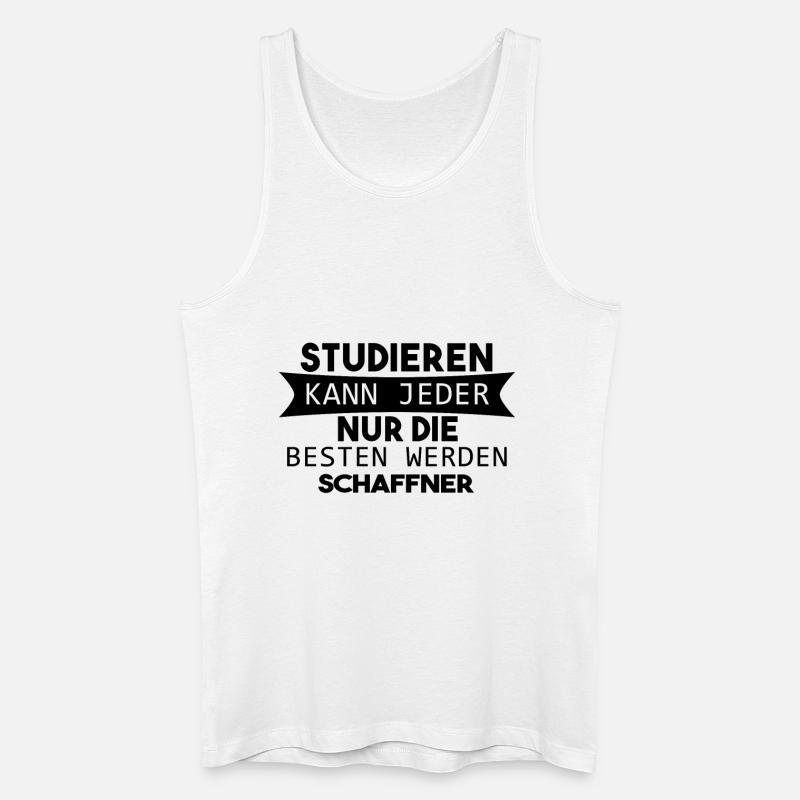 Schaffner Geschenk - Männer Bio Tank Top - Weiß
