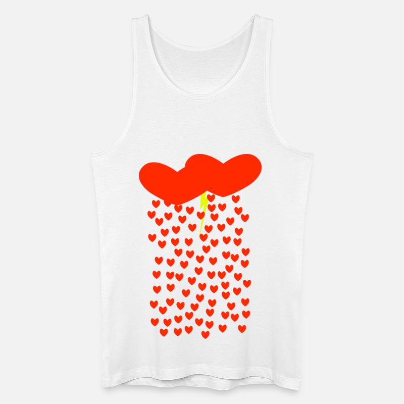 Lieber Sturm - Männer Bio Tank Top - Weiß