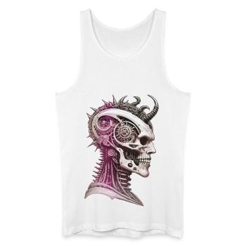 The age of madness - Männer Bio Tank Top - Weiß - Vorne
