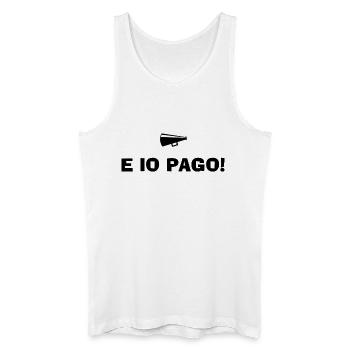 And I Pay - Men’s Organic Tank Top - white - Front