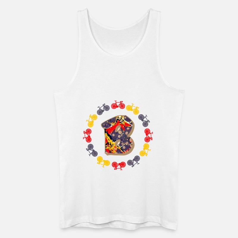 fahrrad e 202 b - Männer Bio Tank Top - Weiß