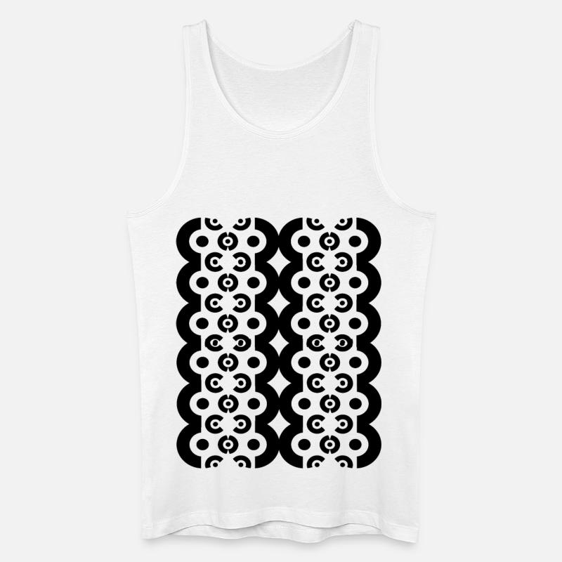 Neues Design - Männer Bio Tank Top - Weiß