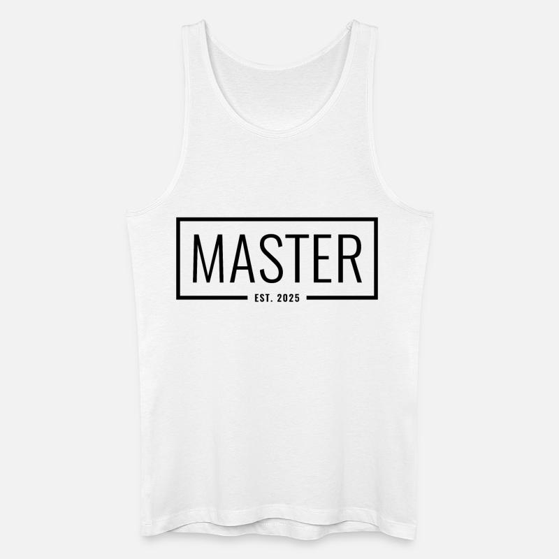 Master Est. 2025 - Männer Bio Tank Top - Weiß