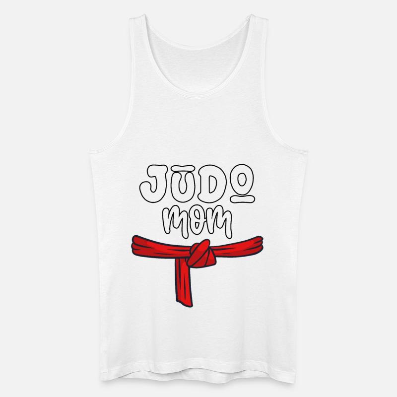 Judo-Mama - Männer Bio Tank Top - Weiß