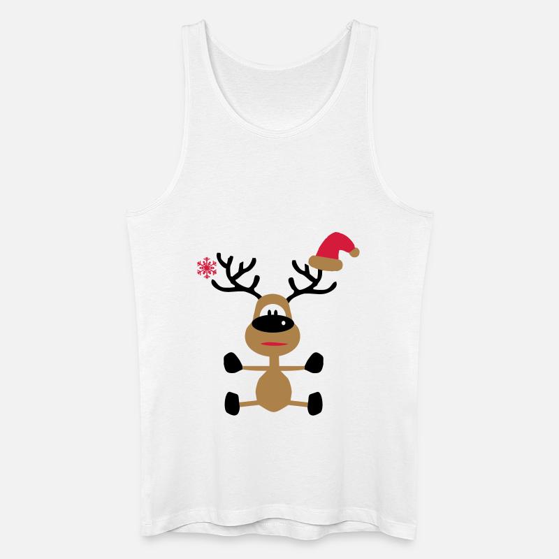 weihnachten - Männer Bio Tank Top - Weiß